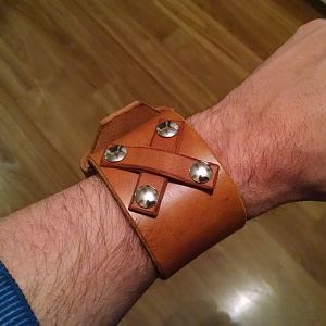 Uncharted 1 Leather Cuff