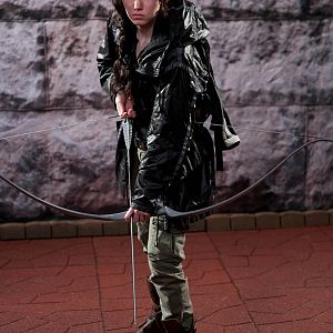 Katniss Everdeen Arena costume from the Hunger Games
Photo by Bryan Humphrey