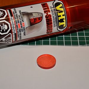 Core - Red paint test