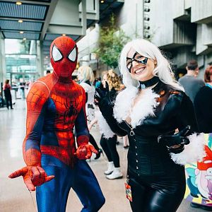 Spider-man and Black Cat - ECCC 2014