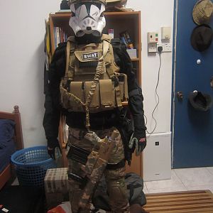 The Alien Mk.1 Front view---Multicam load out--my pioneer project