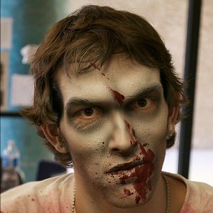 Airbrush zombie. Model: Wes Lofgren.