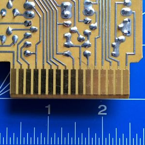 IBM
Transistor Logic SMS Printed Circuit Board #374772

This was my second try at finding Luke's Clamp Cover. You can see in the close-up that the