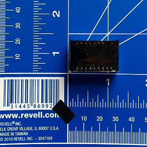 Modern dual digital 7 segment LED displays with Overflow indicators.

I bought these because they were very cheap, although the "minus sign" portion