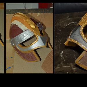 Eowyn helmet build for my 3 year old niece. We'll be doing a photo shoot this spring with horses.
