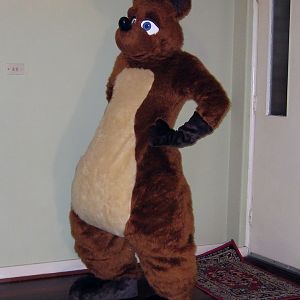 Weasel suit for Deezlberries (who was taller than the model!)