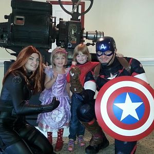 Widow, Princess, Super Girl, Cap