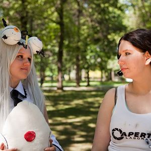 Glados and Chell
Photo by Clint Hay / Marmbo