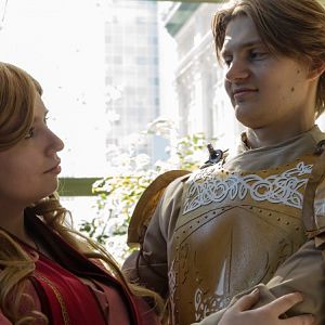 Cersei Lannister - Season 1 - Game of Thrones
Sakuracon 2013
with Jaime Lannister