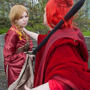 Game of Thrones - Cersei Lannister - Season 2
with Melisandre
FanExpo 2013
Photo by Clint Hay / Marmbo