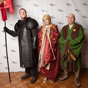 Game of Thrones - Cersei Lannister - Season 2
with the Mountain (Gregor Clegane) and Varys
Cos & Effect 2013