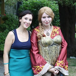 Game of Thrones - Cersei Lannister - Season 2
with Sibel Kekilli
Game of Thrones Exhibition Grand Opening (Vancouver)