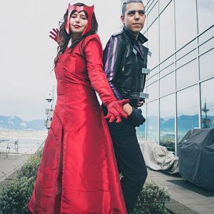 Marvel - Uncanny Avengers - Scarlet Witch
with Quicksilver
Photo by Mike Browne https://www.facebook.com/mike.browne