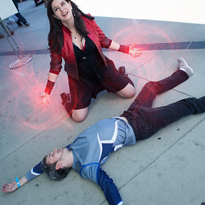Marvel - Age of Ultron - Scarlet Witch
with Quicksilver
Northwest Fanfest 2015
Photo by Clint Hay / Marmbo