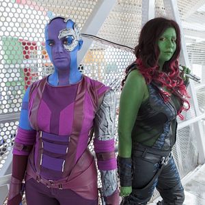 Marvel - Guardians of the Galaxy - Gamora
with Nebula (http://light-as-a-heather.tumblr.com/)
Northwest Fanfest 2015
photo by Clint Hay / Marmbo