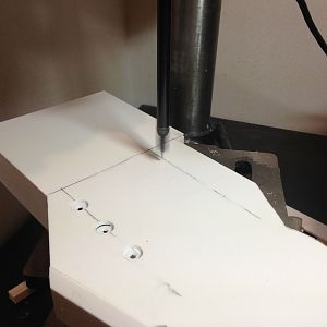 Drilling precision holes for counterbored screws