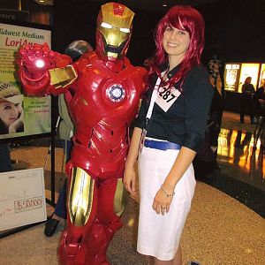 Iron Man and Pepper Potts