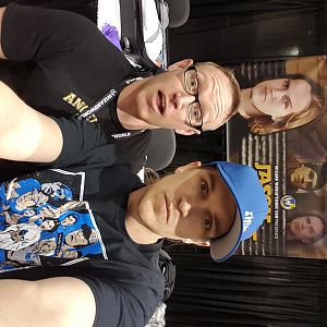 Hanging out with the one and only "Jay" Jason Mewes