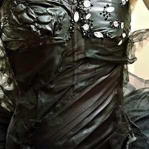 Black Swan costume made by me. WIP photo also by me.