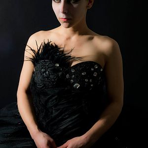 Black Swan costume made by me. Photo by Chris Auditore Photography.