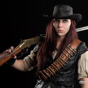 Female John Marston (still WIP) put together by me. Photo by CONography.