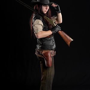 Female John Marston (still WIP) put together by me. Photo by CONography.