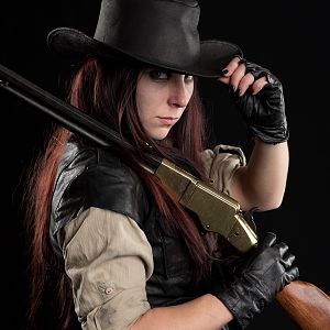 Female John Marston (still WIP) put together by me. Photo by CONography.