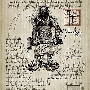 A page from my Black Zodiac replica, full resolution downloads over here: http://elderprops.tumblr.com/black-zodiac