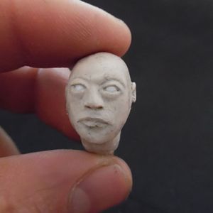 Glass eye practice
sculptex clay (HARD)