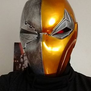 Deathstroke Mask Test Fit 1