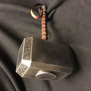 Lager Toys Thor the Dark World Mjolnir (all metal 8+ lbs) screen accurate finish by Artisan FX