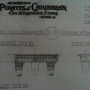 Pirates Of The Carribean _ On Stranger Tides Blueprint
HUGE in size !!!