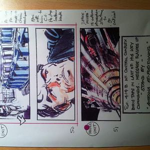 Colour Storyboard From Goldeneye