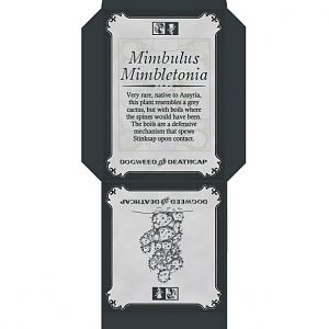 Mimbulus Mimbletonia Seed Packet sm