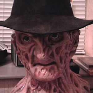 My resin Freddy Krueger painted with his fedora