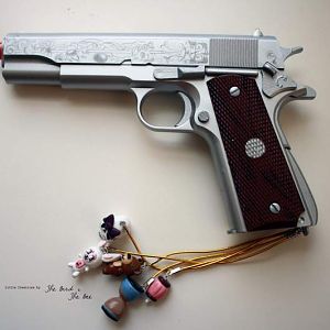 Babydoll's 1911 Pistol with Charms

Charms available at: www.oiiseau5.etsy.com