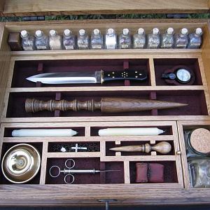 Vampire Hunting Kit inside