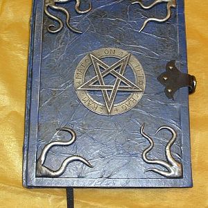 A custom blank journal commissioned for resale by shadowmanor.com.