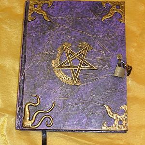 A custom blank journal commissioned for resale by shadowmanor.com.