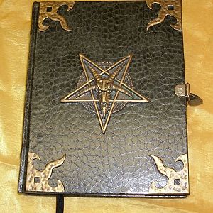 A custom blank journal commissioned for resale by shadowmanor.com.