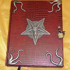 A custom blank journal commissioned for resale by shadowmanor.com.