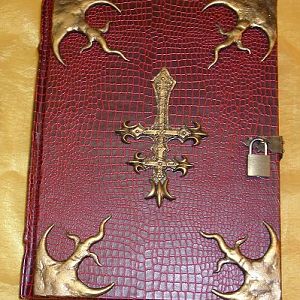 A custom blank journal commissioned for resale by shadowmanor.com.