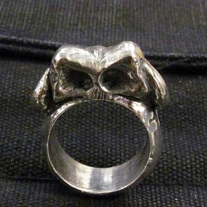 Dread Pirate Ring from World of Warcraft.  Sculpted in Jeweler's wax, cast in sterling silver.
