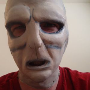 Painted Voldemort Mask.  V.1   Will redo this for D.con 2011.