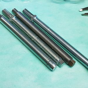 Tension rods made from scrap iron