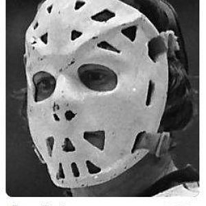 Dave Dryden Wearing Original Mask