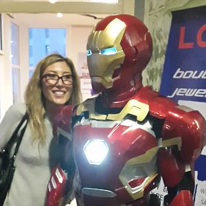 Iron Man and Dichen Lachman