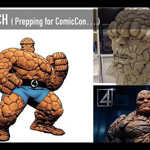 Quick visual tutorial "How to build the Thing costume"
Step 1: Research