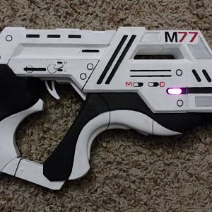 M-77 Paladin, 3D printed, assembled, painted, and LED lights installed by me