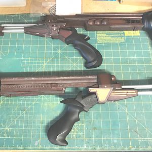ST III and TNG Klingon Disruptor Rifles